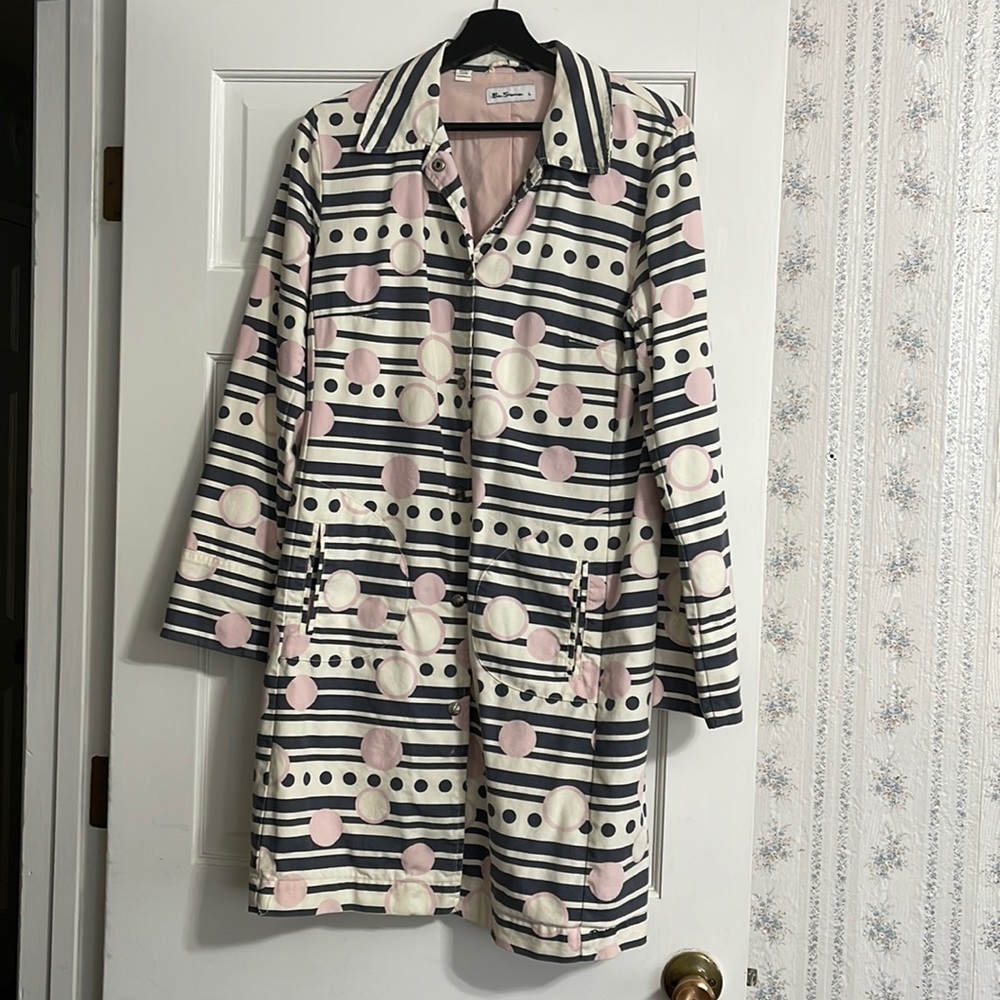 Ben Sherman thigh-length cotton coat. Large